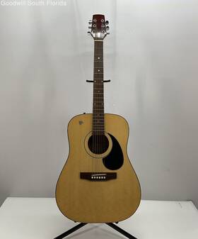 Pa-300n Palmer Model Beige Brown 6-string Dreadnought Acoustic Guitar