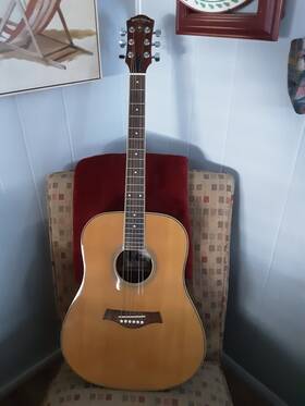 Pmd41 Palmer Acoustic Guitar Model Miami Fla