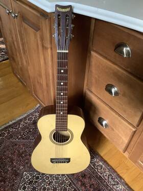 Pa615 Paramount Hand Finished 6 String Guitar And Case