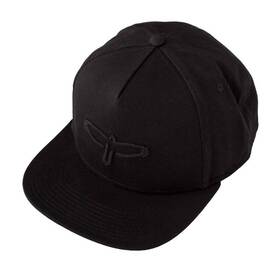 Paul Reed Smith 825362192152 Flat Bill Baseball Hat With Bird Logo - All Black