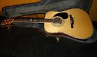 Pd100sn Alvarez Nice Used Korean Takamine Vine Of Life Acoustic Guitar