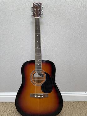 Pd1-vb Perry Chord Buddy Adult Dreadnought Acoustic Guitar Vintage Model