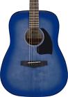 Pf18wdb Ibanez Dreadnaught Weathered Denim Blue 4549763113474