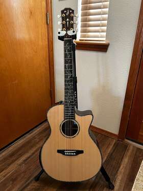 Pns14ce-r Pns Guitars Pns14ce Pro Series Grand Auditorium Acoustic Guitar. Hand Made By Master Luthier