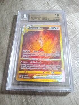 Gg70 Pokemon Bgs 10 Pristine Gem Gold Arceus Vstar Pok Mon Crown Zenith Invest Now