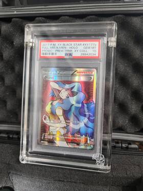 Xy177a Pokemon 2017 Xy Black Star Karen Promo Premier Trainer Psa 10