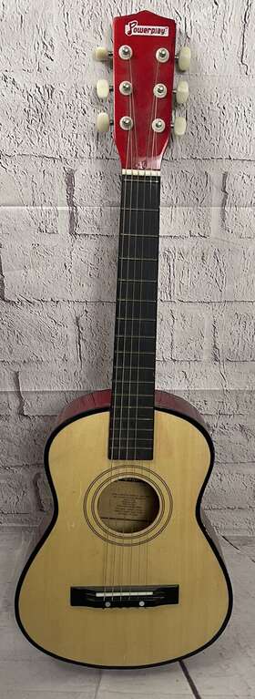 Ksp1100a Powerplay Childs Acoustic Guitar Kids Station Toys Incorporated 31 Inch