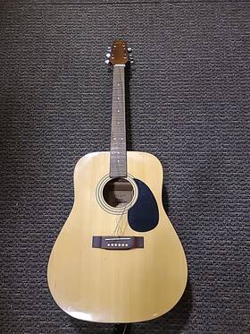 Md-02d Pro Session Branded Acoustic Guitar Model With Hard Case- Made In Korea