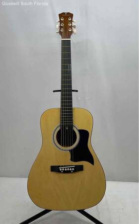 Mag-830 Protocol Beige 6 String Right-handed Acoustic Guitar In Box