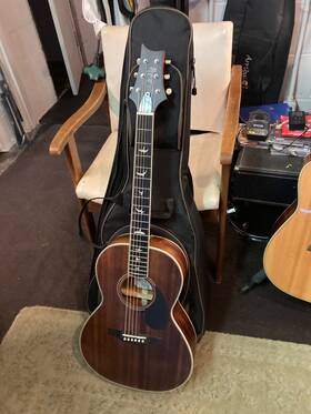 P20-savm Prs Se P20 Savm Tonare Parlor Guitar 2020 Without Ssc Vintage Mahogany Fin Local Only