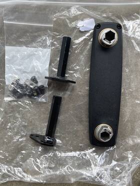 163451 Quickie Sedeo Joystick Swing-away Mount Bracket - Q300m Q500m Q700m Part #163451