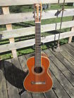 R316swkk Washburn Solid Wood Parlor Guitar Anniversary Of Nos