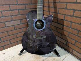 Rainsong Bi-ws1000n2c Black Ice Acoustic Guitar - Plum Purple