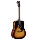 Rd26sb Alvarez Regent Sunburst Dreadnought Acoustic Guitar With Gig 814295015874