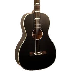 Recording King 197881267940 Dirty 30s 7 Single Rps-7 Acoustic Guitar Black Rf