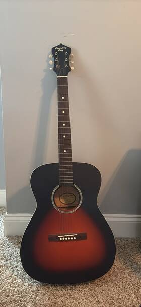 R0h-05 Recording King Dirty 1930 S Acoustic Guitar