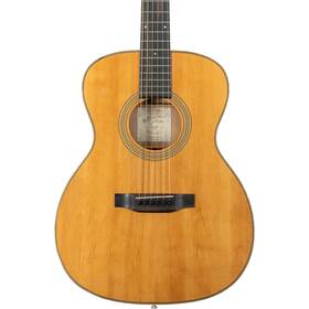 Ro-126 Recording King Ooo Style Acoustic Guitar - Natural
