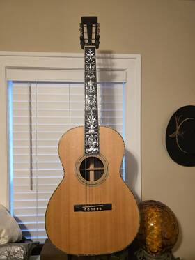 Ros-697 Recording King Quartersawn Br