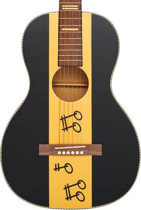 Rps-7-ngb Recording King Series 7 Limited-edition Steamboat Single Acoustic Guitar