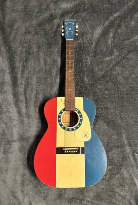 T-376 Regal Vintage 1976 Bicentennial Inch Spirit Of Ft76 000 Acoustic