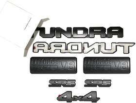 Xtu34 Ricfarb 7pc Overlay Blackout Emblem Kit 2014-2021