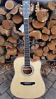 Sg02srce-41 Rj001 Pairadice Musicians Dreadnought Supply Solid Top Cutaway Acoustic Electric Guitar