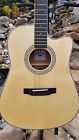 Sg02srce-41 Rj025 Pairadice Musicians Dreadnought Solid Top Cutaway Acoustic Electric Guitar Musician