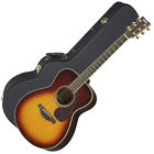 Rls6rbshc Yamaha Treated Acoustic Guitar Brown Sunburst With Hard Case