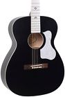 Roc-9-mbk Recording King Limited Edition Acoustic Guitar Black 840246040060