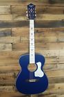 Roc-9-mbl Recording King Century Acoustic Ooo Guitar Blue Blem