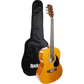 Rockjam Ag-1n-sk Full-sized Acoustic Guitar Kit Natural
