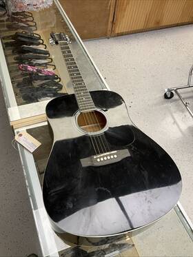 Ra110d-bk Rogue 231371 Acoustic Dreadnoght Guitar