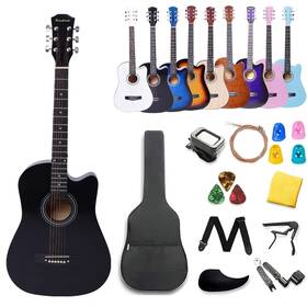 Rosefinch 779683824189 38 Inch Acoustic Guitar Child&adult Size For Beginners Guitare Acoustique Adu