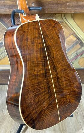 Hd-100 Roy Noble Dreadnought Acoustic Guitar Brazillian Rosewood #390