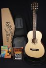 Rp-m9m Recording King New Solid Wood Parlor Acoustic Guitar Wbag Watch