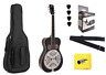 Rr-50-vs-bundle Recording King Professional Round Neck Resonator Acoustic Guitar 709081383001