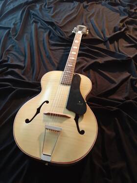 S.s. Stewart 9012 Ss Archtop Guitar Vintage 50s
