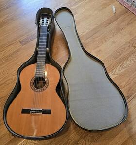 Hg20 S.yairi Beautiful Rare 1981 Model Acoustic Guitar Made In Japan With Case