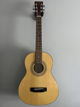 D36420-nat S101 Mini Parlor Acoustic Guitar