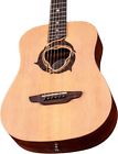Safdpn Luna Guitars Safari Dolphin Travel Acoustic Guitar