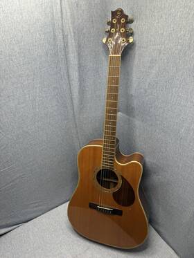 D-16ce Samick Greg Bennett Laredo Cutaway Acoustic Electric Dreadnought Natural