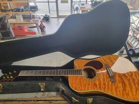 D11ce Samick D11ce/an Greg Bennett Acoustic Electric Guitar With Case