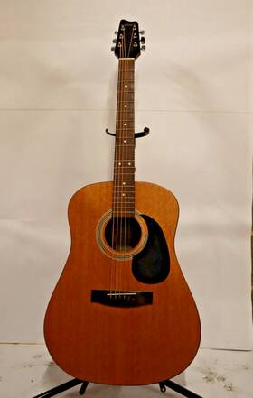 A04062534 Samick Lw-015 Acoustic Guitar Lw -015 Mahogany. Selling As Is