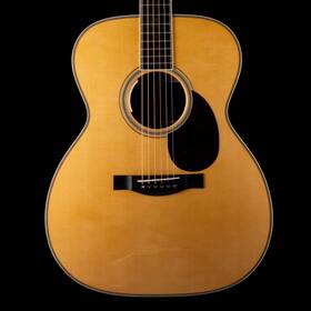 54san000 Santa Cruz Used Om Grand Natural Acoustic Electric Guitar With Ohsc