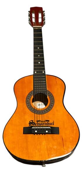 Schoenhut As-g6 6 String 20 Frets Right Handed Kids Beginner Acoustic Guitar Read
