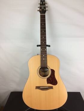 046386k Seagull Excellent S6 Original Dreadnought Acoustic Guitar Pack Solid Cedar Top