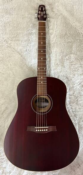 047062 Seagull S6 Collection Tennessee Red Solid Cedar Top Acoustic Guitar #047062