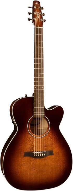 051977 Seagull 51977 6 String Acoustic Guitar Right Natural Full