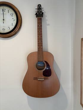 S6-29396 Seagull S6 Original Acoustic Guitar Dreadnought Cedar Top And Wild Cherry Back