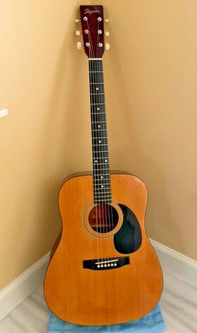 Segovia Sj-61 Rare Guitar - Solid Wood Hand Crafted 41 Inch D 1980s Korea